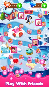 Candy Gummy Bears - The Kingdom of Match 3 Games screenshot #3 for iPhone