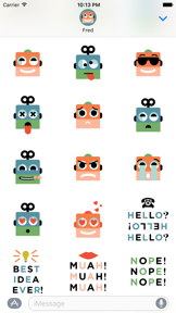 Fossil Stickers screenshot
