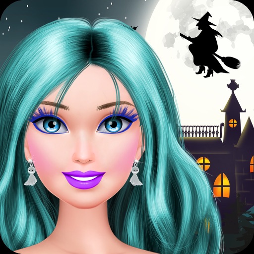 Halloween Makeover - Kids Makeup & Dress Up Games icon