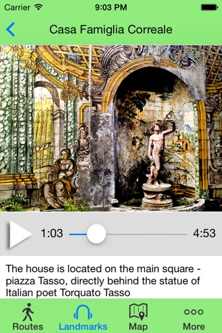 Sorrento Audio Guide Lite screenshot 4