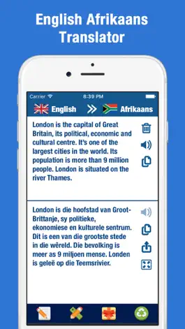 Game screenshot English Afrikaans Translator & Dictionary mod apk