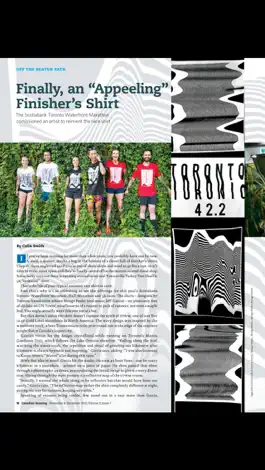 Game screenshot Canadian Running Magazine apk