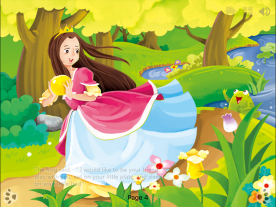Screenshot #6 pour Frog Prince Bedtime Fairy Tale iBigToy