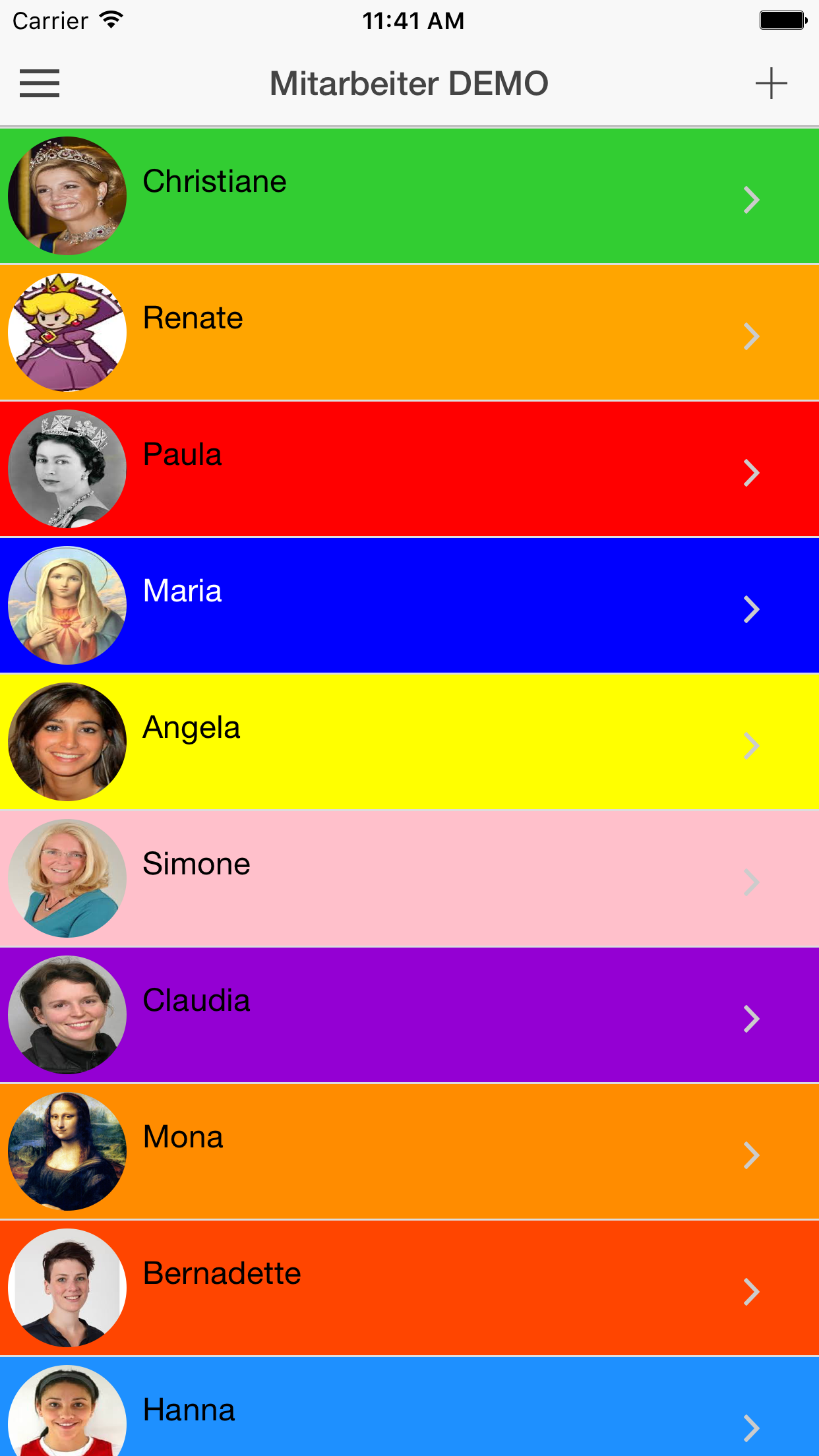 Teamplan Dienstplan screenshot 3
