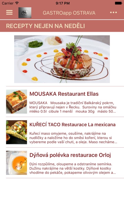 GASTROapp OSTRAVA screenshot-3
