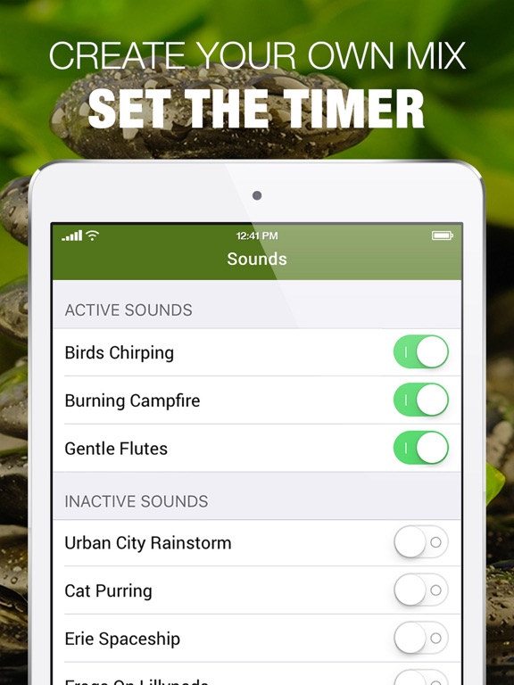 Screenshot #6 pour 1000 Nature Sleep Relax Sounds