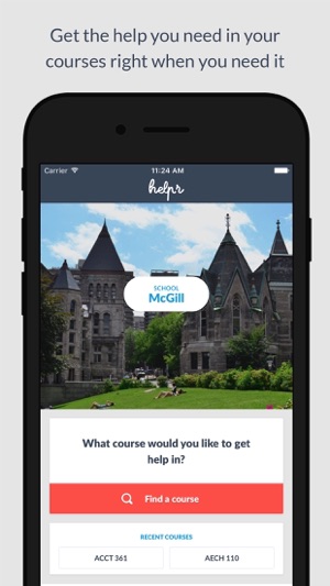 Helpr: Course help by chat/video/meetup(圖1)-速報App