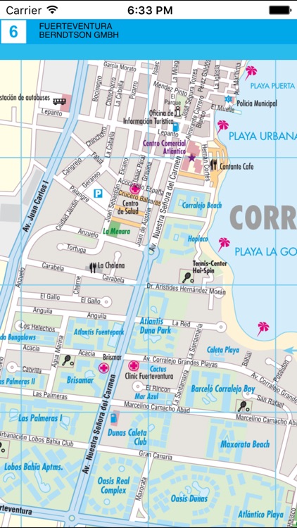 Fuerteventura. Road map. screenshot-4