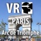 Take a Virtual Reality Tour around and on top of Arc de Triomphe in Paris from tourists PoV