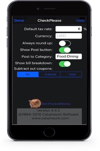CheckPlease - Tip Calculator screenshot 2