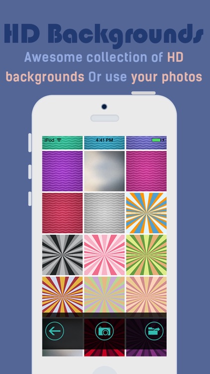 iMonogram - Create your own custom wallpapers and backgrounds screenshot-3