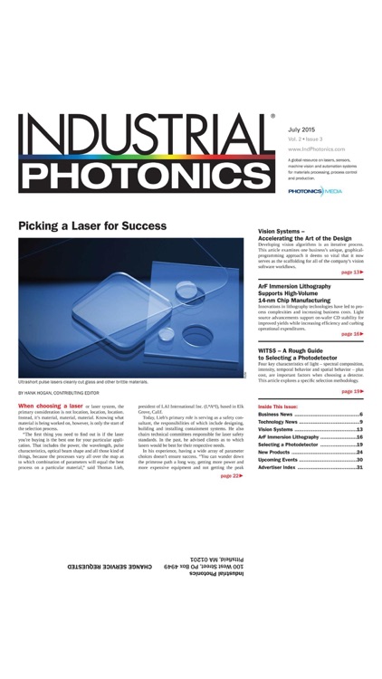 Industrial Photonics