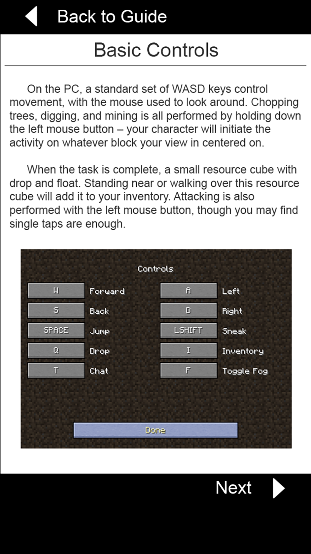 GUIDE FOR MINECRAFT! screenshot 3