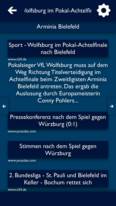 Screenshot #2 pour ATN - Alle Nachrichten für Arminia Bielefeld
