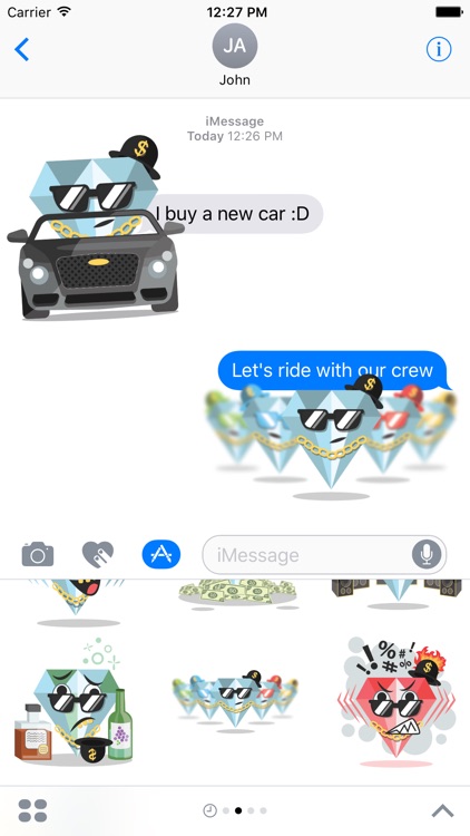 I'm Rich - Stickers Pack