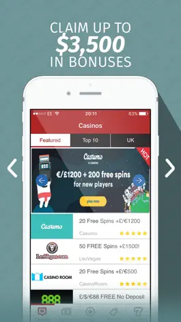 Game screenshot Top10 Real Money Online Casino apk