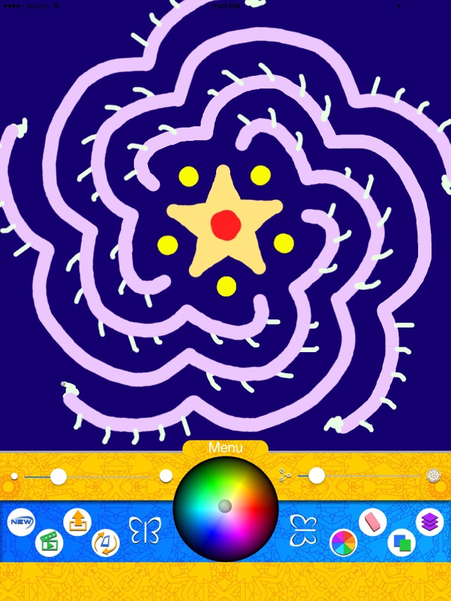 KaleidoDraw — a kaleidoscope drawing pad(圖2)-速報App