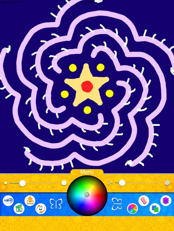 KaleidoDraw — a kaleidoscope drawing pad
