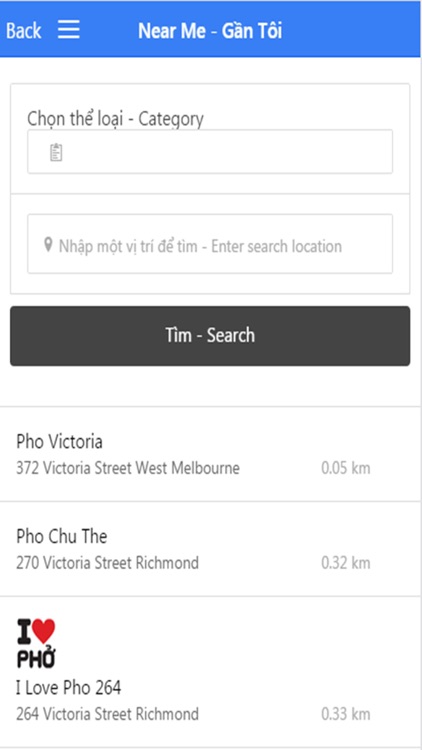 Gần Tôi - Danh Bạ Điện Thoại Vietnamese Directory