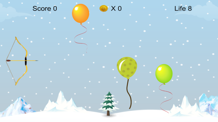 Screenshot #3 pour Balloon Hit HD