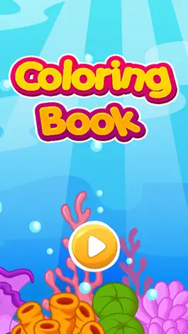 Game screenshot Океан Животные Книжка-раскраска для детей HD mod apk