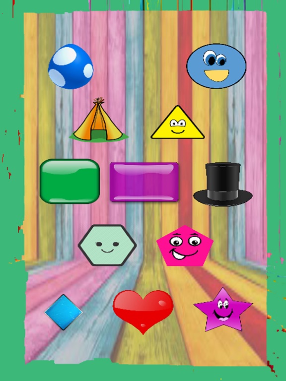 Easy Learning Shapes for toddlers iPad screenshot