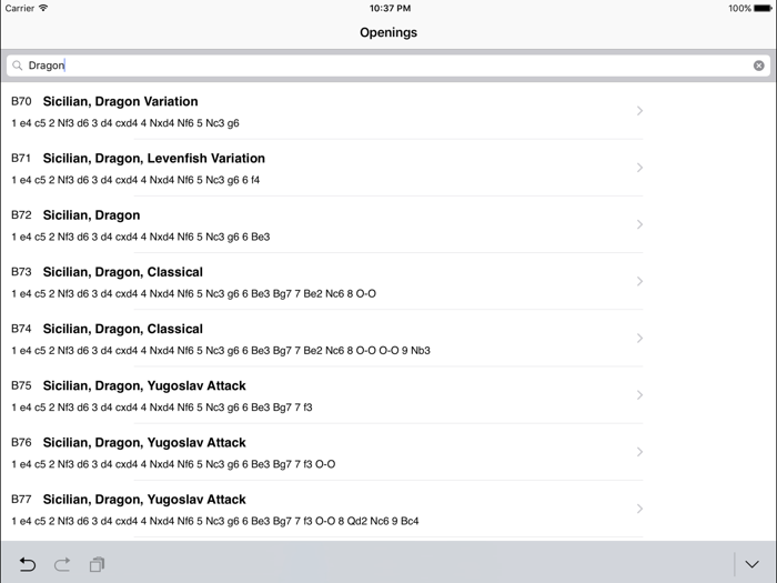 Encyclopedia of Opening