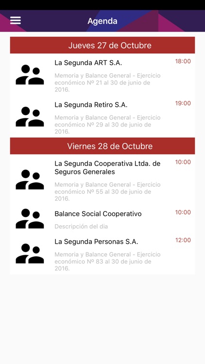 Asambleas LA SEGUNDA