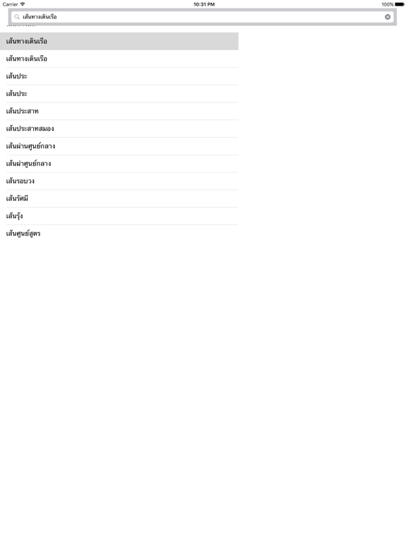 Screenshot #4 pour Thai Dictionary