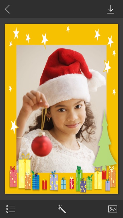 Xmas Santa Frame - Foto Montage