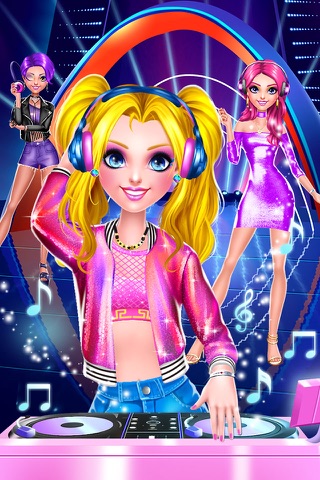 Fashion Doll - DJ Girl Disco Party Salon screenshot 2