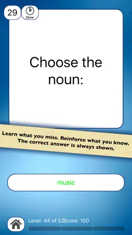 Game screenshot Nouns & Verbs Teaching Quiz hack