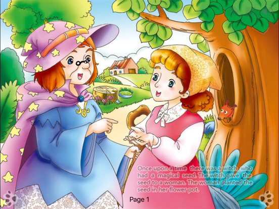 Screenshot #5 pour Thumbelina - Bedtime Fairy Tale iBigToy