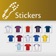 GoldCleats Soccer Stickers app icon - Stickers app for iPhone