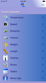 Travel Converter screenshot