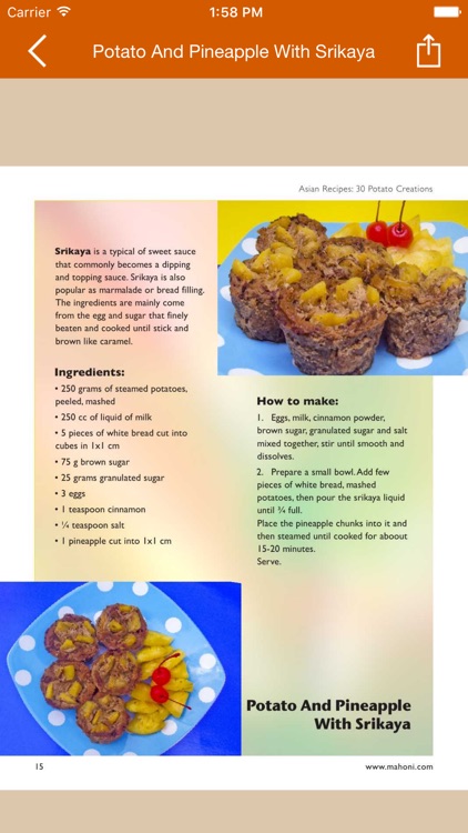 Potato Recipes Asian Creations