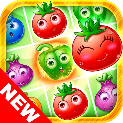 Pop Farm Garden Match 3 Puzzle Games