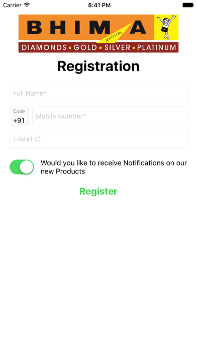 App screenshot