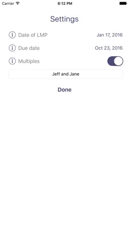Game screenshot Due Date Dashboard hack