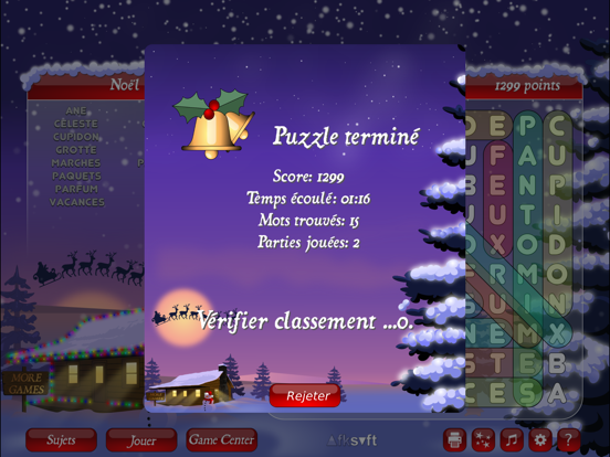 Screenshot #5 for Recherche de mot - Joyeux Noël