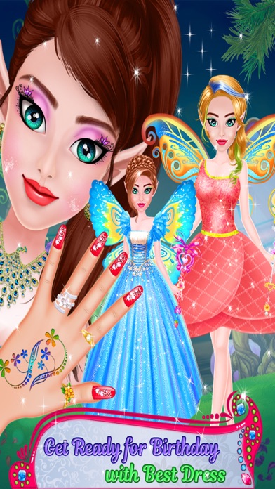 How to cancel & delete Fairytale Birthday Blunder - Kids game for girls from iphone & ipad 4