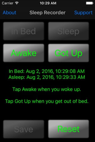 Sleep Data Recorder screenshot 3