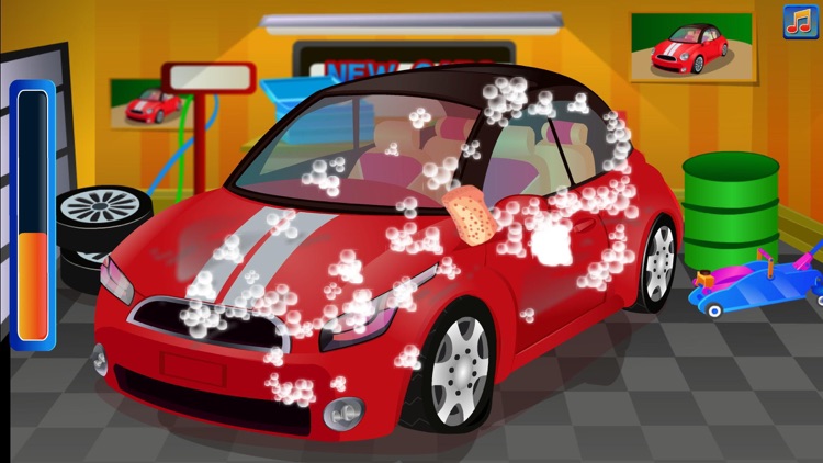 Simulation of car maintenance