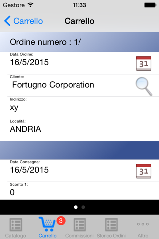 ClickOrder LITE ordini agenti screenshot 4