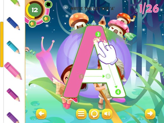 Screenshot #5 pour ABC Preschool Practice Handwriting Alphabet