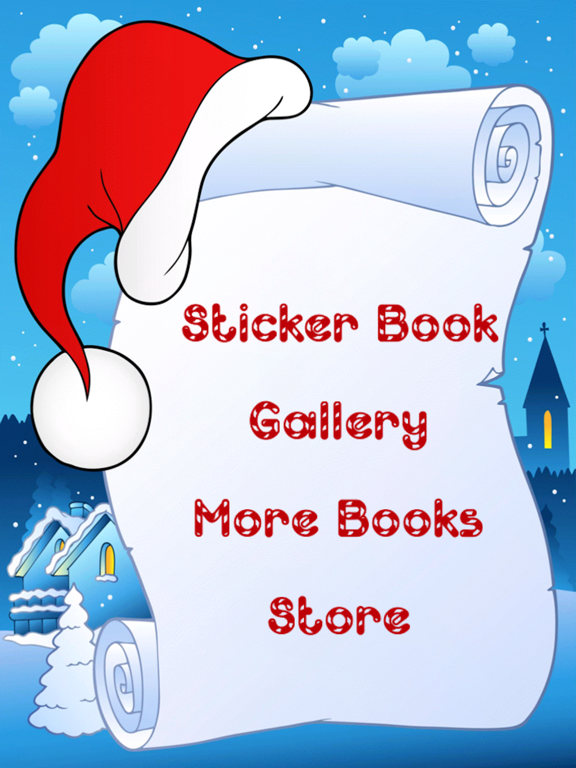 Christmas Sticker Book! iPad screenshot