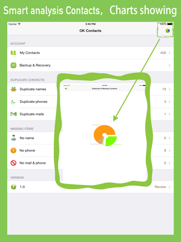 Screenshot #4 pour MyCleaner - clean contacts