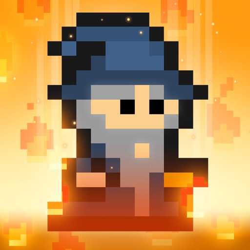 Pixel Wizard Adventure - A retro arcade game Icon