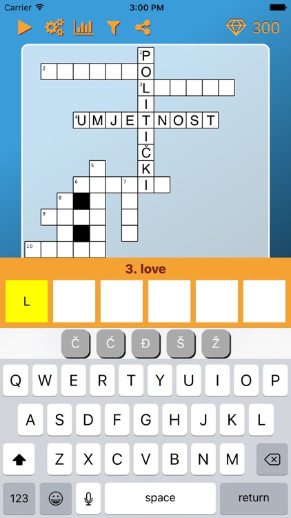 World Cross Word Croatian