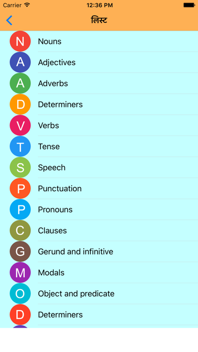 Advance English Grammar Screenshot